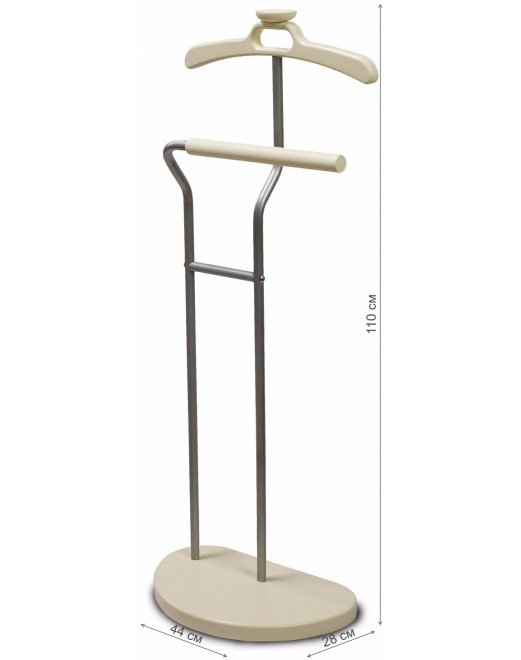 Вешалка костюмная Д 10 слоновая кость Вешалка костюмная Д 10 слоновая кость