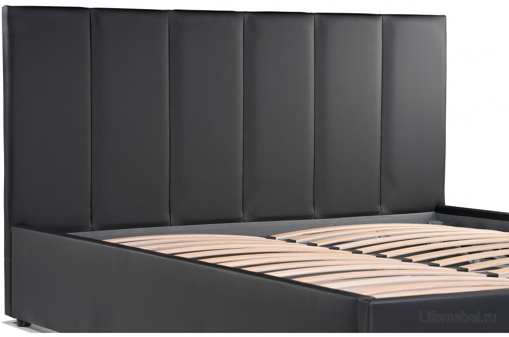 Полутораспальная кровать Афродита-3 120х200 с ПМ коричневый велюр bingo chocolate Полутораспальная кровать Афродита-3 120х200 с ПМ коричневый велюр bingo chocolate