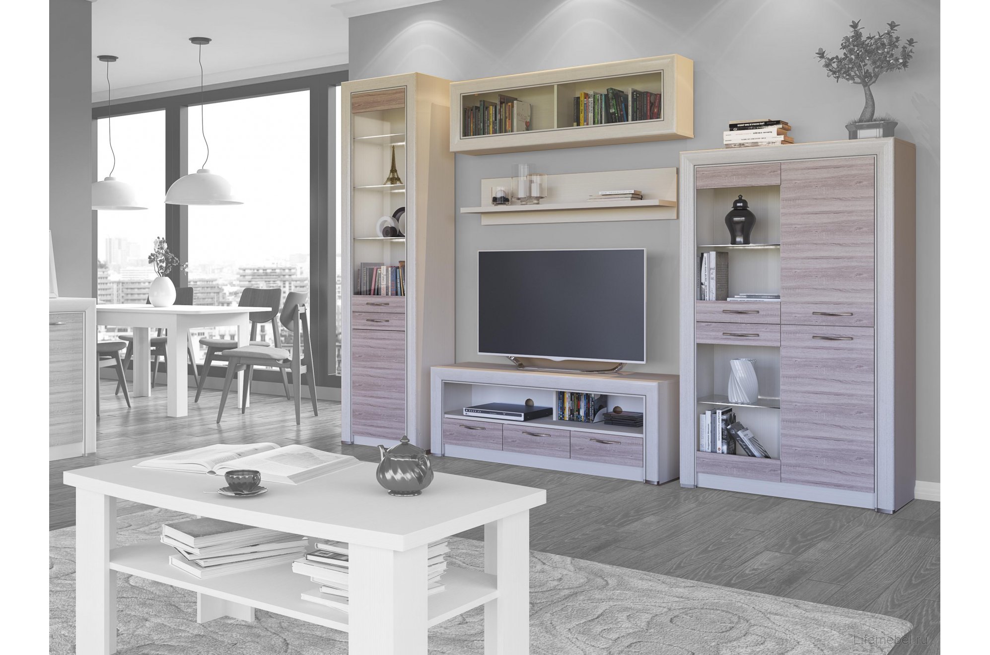 Гостиная Olivia дуб анкона