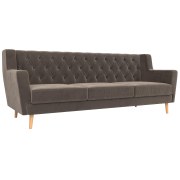 велюр коричневый