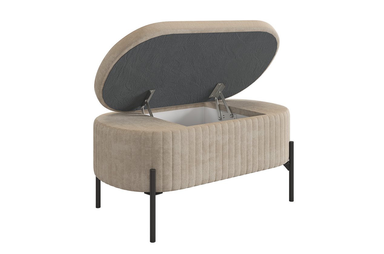 Пуф Винни капучино (велюр)