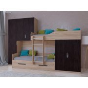 дуб сонома / венге