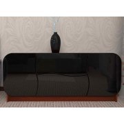 итальянский орех / чёрный глянец