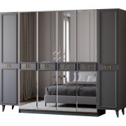 серый / золото