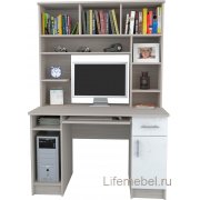 ясень шимо светлый / белоснежный глянец