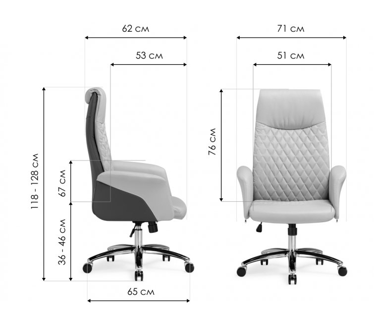 Компьютерное кресло Avrora beige / brown Компьютерное кресло Avrora beige / brown