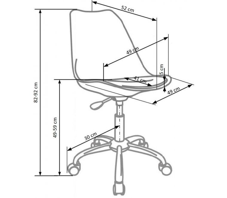 Компьютерное кресло Coco 4 серое Компьютерное кресло Coco 4 серое
