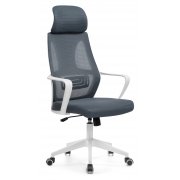 темно-серая сетка / белый