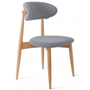 светло-серый / орех