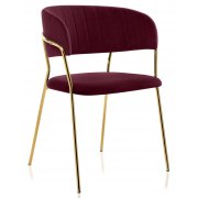Kamelia 1 wine red / gold