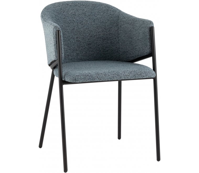 Стул на металлокаркасе Carmel голубой Стул на металлокаркасе Carmel голубой