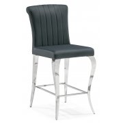 темно-серый велюр / хром