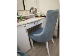 Стул Elegance dark walnut / fabric cream фото покупателя 7