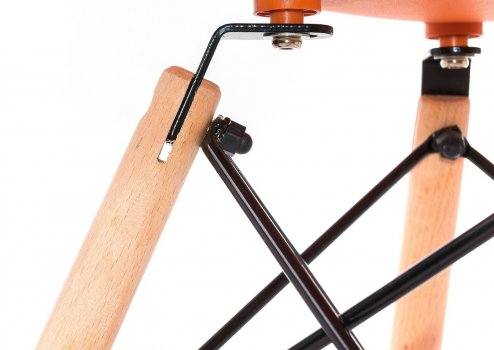 Стул Eames PC-015 оранжевый