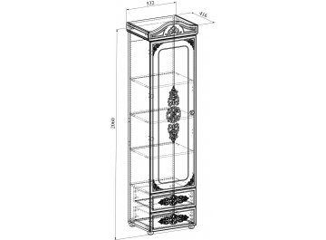 Комплект детской мебели Ассоль плюс комплектация 2