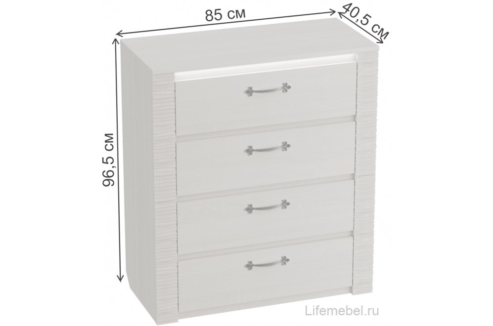 Комплект детской мебели Элана бодега белая комплектация 1
