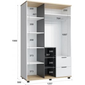 Комплект детской мебели Скайлайт комплектация 1