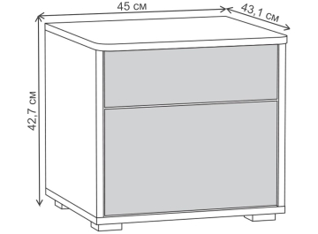 Комплект детской мебели Вель