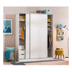 Шкаф-купе детский White