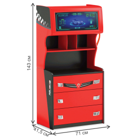 Комод детский Energy Champion Racer