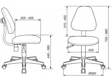 Компьютерное кресто Бюрократ KD-4