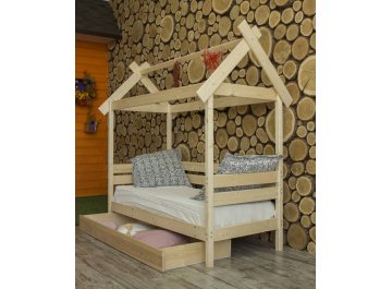 Кровать-домик Пеппи 70х160