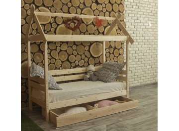 Кровать-домик Пеппи 70х160