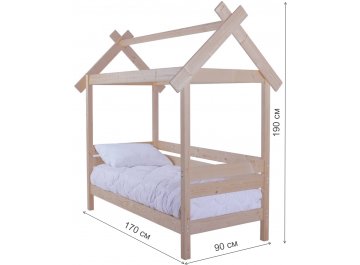 Кровать-домик Пеппи 80х160