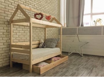 Кровать-домик Линда 80х160