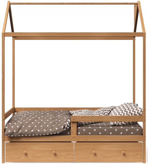 Кровать-домик Р424 80х160 бук