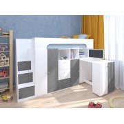 белый / железный камень