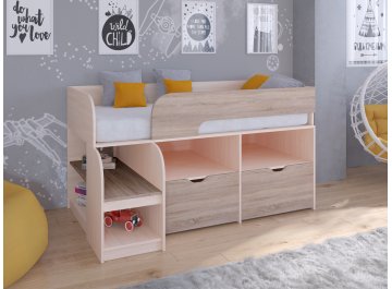 Кровать-чердак Астра 9/6