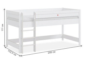 Кровать-чердак Montes