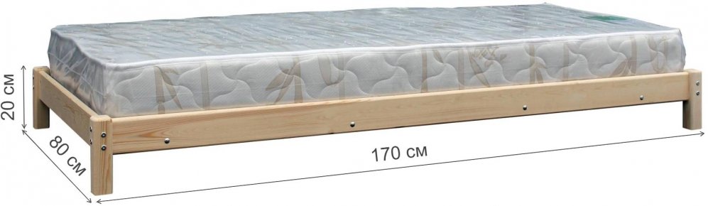 Подростковая кровать Изабелла 70x160