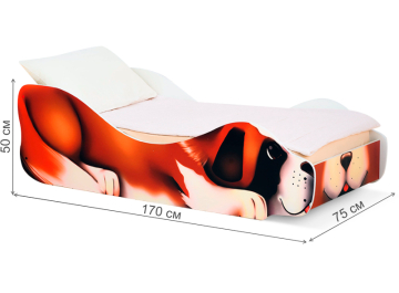 Подростковая кровать Сенбернар Бетховен