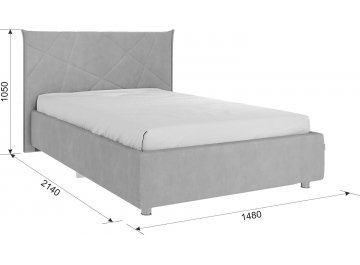 Полутораспальная кровать 1.2 Бест