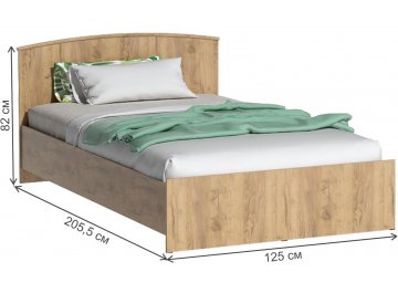 Полутораспальная кровать арт.032