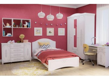 Полутораспальная кровать Ассоль АС-111К