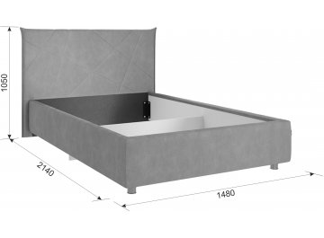 Полутораспальная кровать Бест