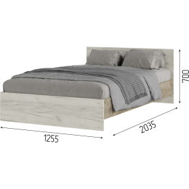 Полутораспальная кровать Бренди КР 556