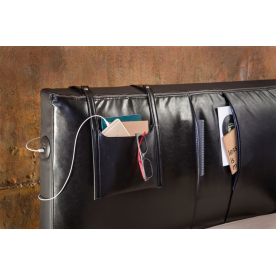 Полутораспальная кровать Dark Metal