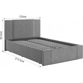 Полутораспальная кровать Хлоя