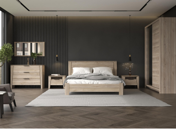 Полутораспальная кровать Юта