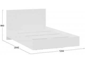 Детская кровать Марли Тип 2 120х200 белый