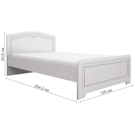 Полутораспальная кровать Melania 08