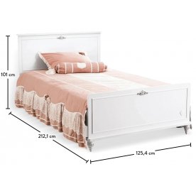 Полутораспальная кровать Romanticа