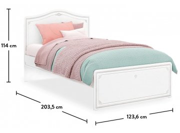 Полутораспальная кровать Selena