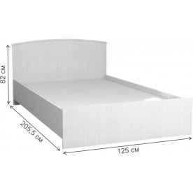 Полутораспальная кровать 32