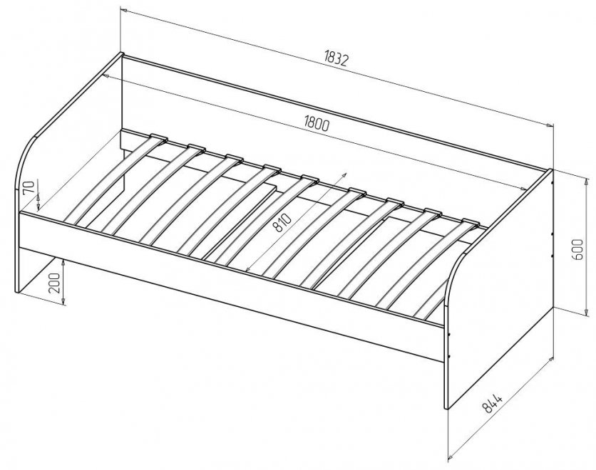 Софа Seven dreams Belden дуб млечный / лайм