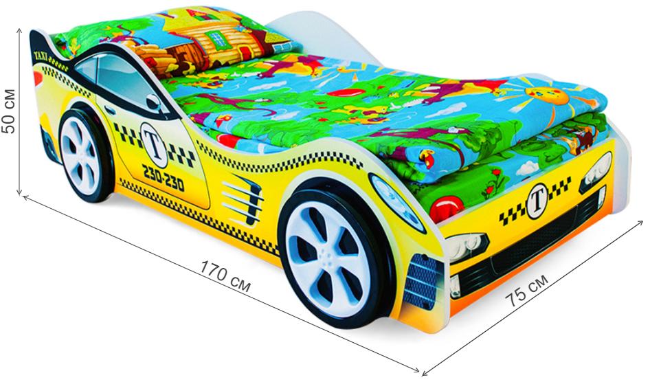 Кровать-машина Такси 70х160